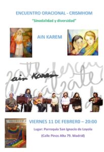 ENCUENTRO ORACIONAL - Ain Karem @ parroquia San Ignacio de Loyola | Madrid | Comunidad de Madrid | España